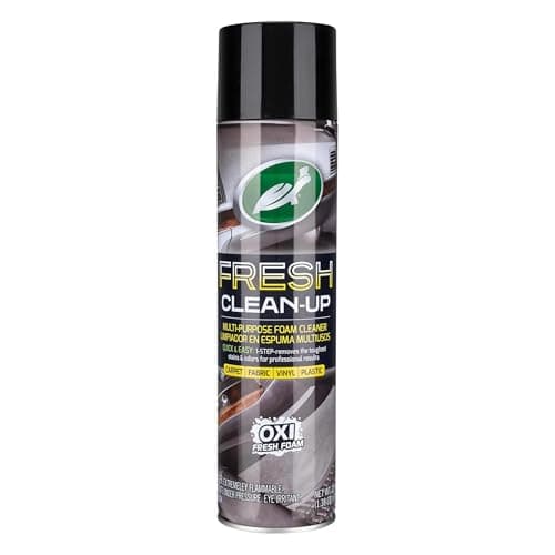 Turtle Wax Fresh Clean-Up Foam Cleaner for Car Carpet, Fabric & Vinyl, 22oz Aerosol Spray