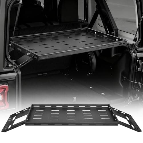 VEVOR Rear Trunk Cargo Rack with Net