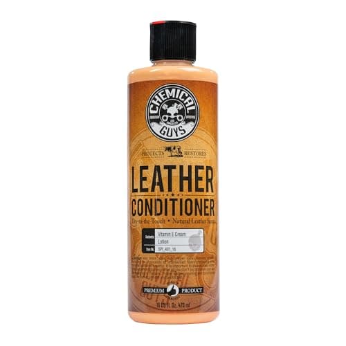 Chemical Guys Leather Conditioner, Vintage Series - Conditions, Nourishes, and Protects Natural, Synthetic, and Faux Leather Seats, Interiors, Apparel & Accessories, 16 fl oz