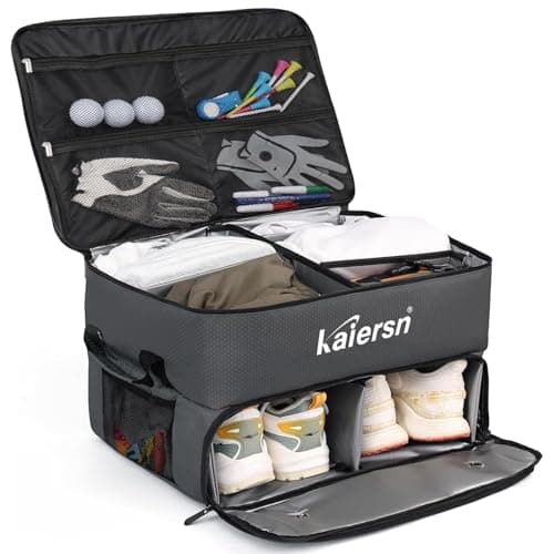 Thionyee 2-Layer Golf Car Trunk Organizer