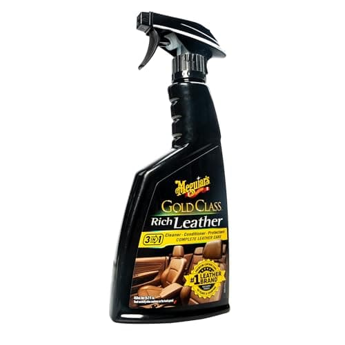 Meguiars Gold Class Rich Leather Cleaner and Conditioner 3-in-1 Spray
