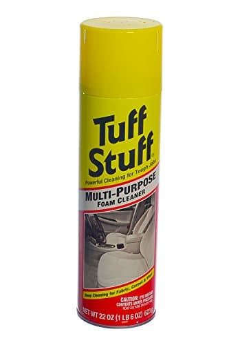 Tuff Stuff Multi Purpose Foam Cleaner for Deep Cleaning of Vinyl, Fabric, Upholstery, Carpets and Chrome, 22 oz. Spray (12 Packs)