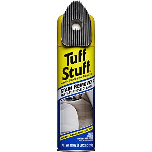 Tuff Stuff Car Cleaner and Stain Remover , Multi Purpose Cleaner with Scrubby Cap for Cars, Truck, Motorcycle, 18 Oz