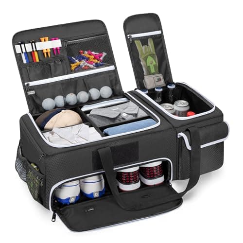 DSLEAF 2 Layer Golf Trunk Organizer